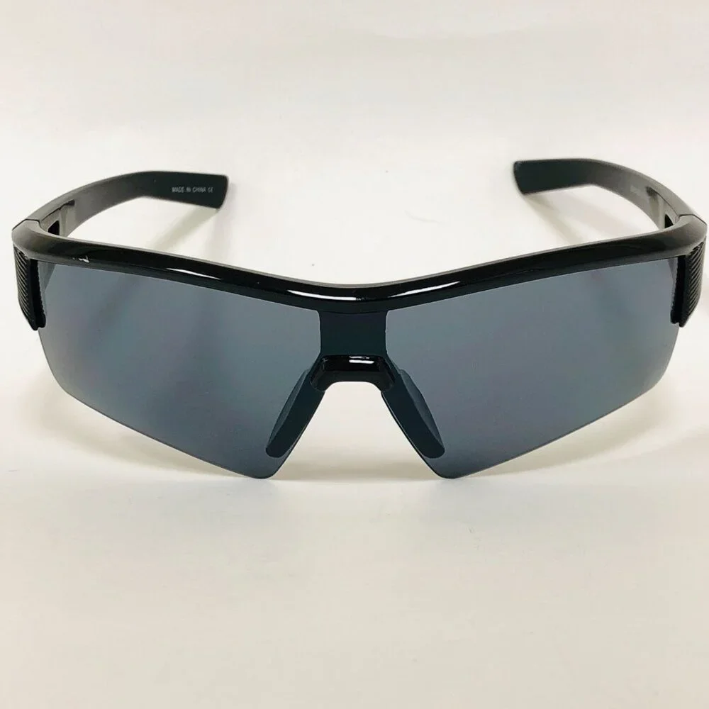 Men Sports Sunglasses Fashion Designer Retro Black Lens Outdoor Gafas Lentes New